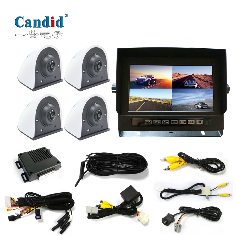 Система кругового обзора для грузовика