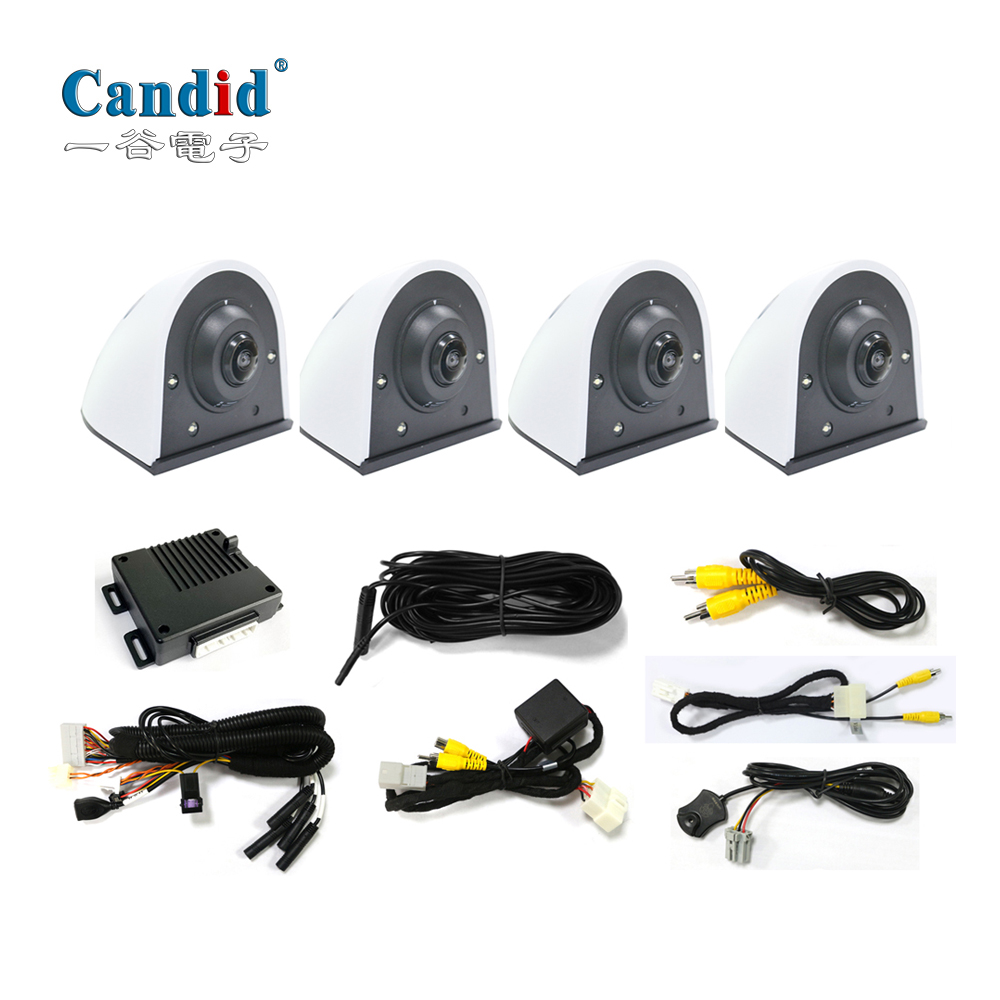 Система кругового обзора для грузовика