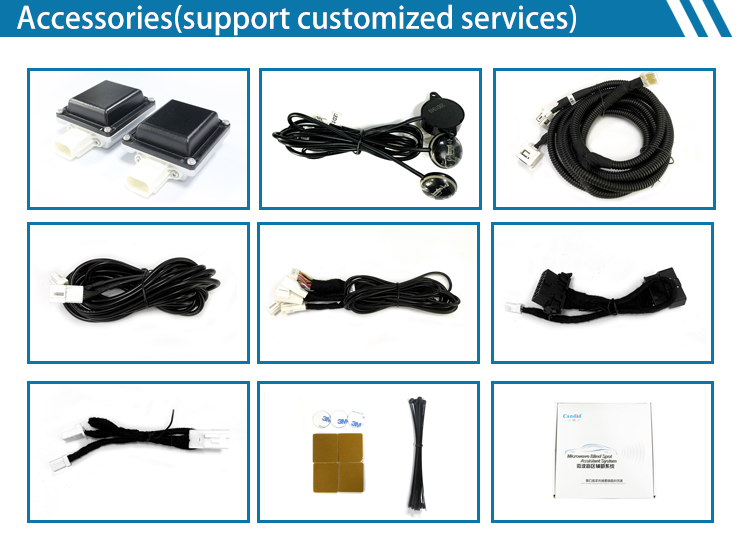 Микроволновые радиолокационные системы обнаружения слепых зон BSD-24G