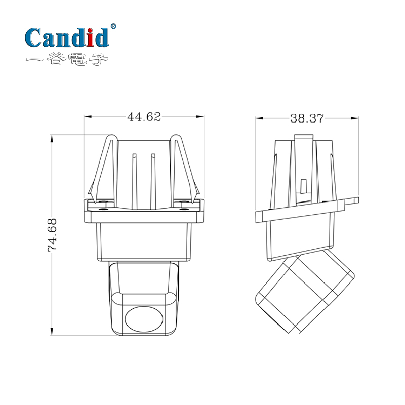 Скрытая камера заднего вида для BMW серии EC