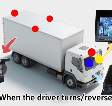 8-канальная система контроля слепых зон для транспортных средств